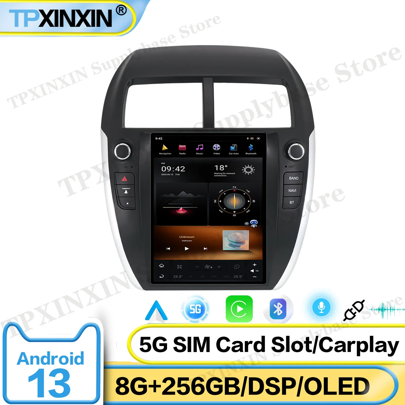 

10.4 Inch Screen Car Radio For Mitsubishi ASX 2010-2014 Android Auto GPS Navigation Multimedia Video Stereo Receiver Head Unit
