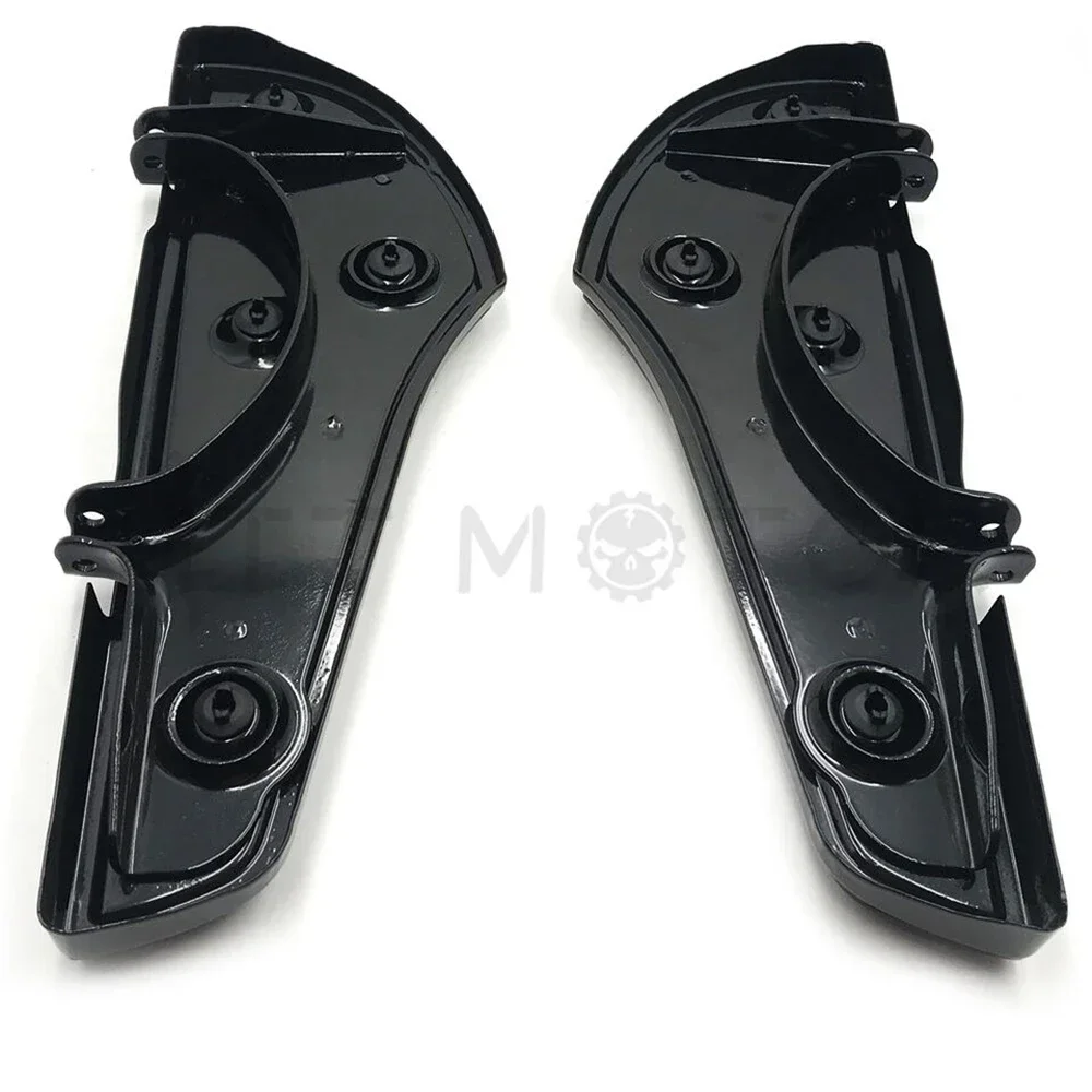 Motorcycle Front Driver Footboard for Harley Road King 2009-2013/Trike 2000-2017/Softail 2000-2019/ 00-later Touring