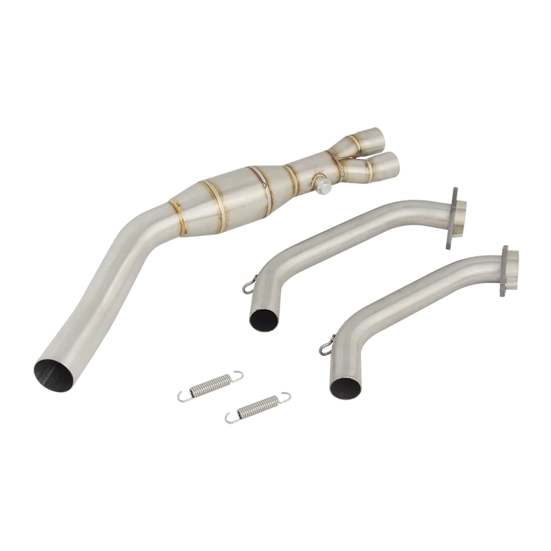 Slip On For SYM MAXSYM TL508 TL 508 2022 2023 Motorcycle Exhaust Systems Escape Front Middle Link Pipe Connect Original Muffler