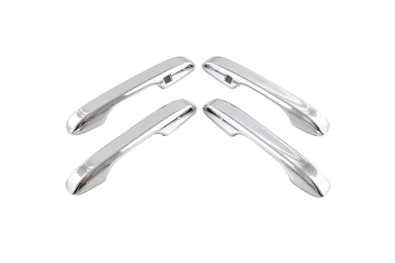 For HONDA ZR-V RZ 2022 2023 Car Accessories ABS Chrome Door Handle Cover With Smart Key Hole Catch Cap Trim Molding