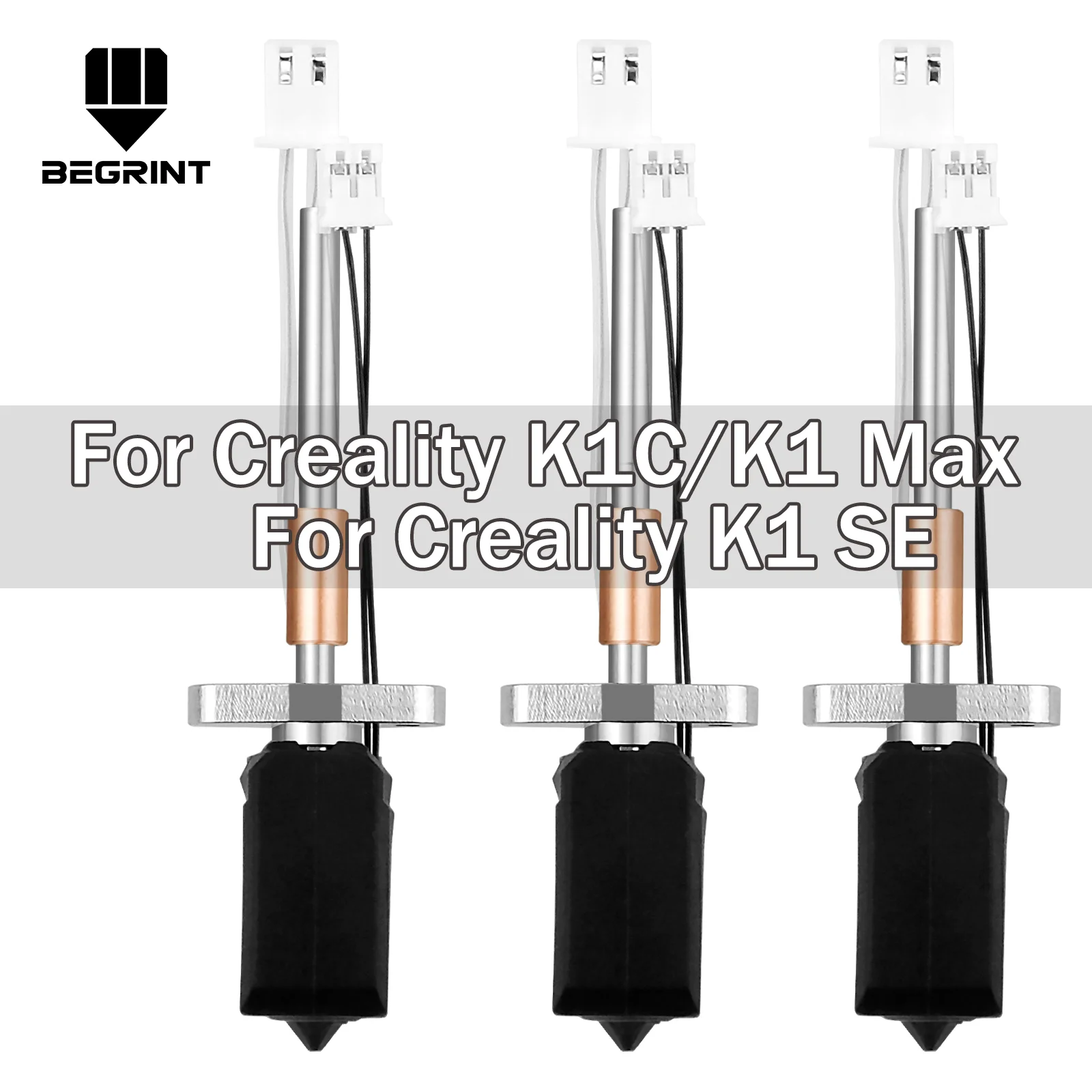 

Новый обновленный керамический комплект Hotend для Creality K1C K1 MAX K1 SE, сменный комплект гарячего конца из закаленной латуни, керамический нагревательный блок сопла