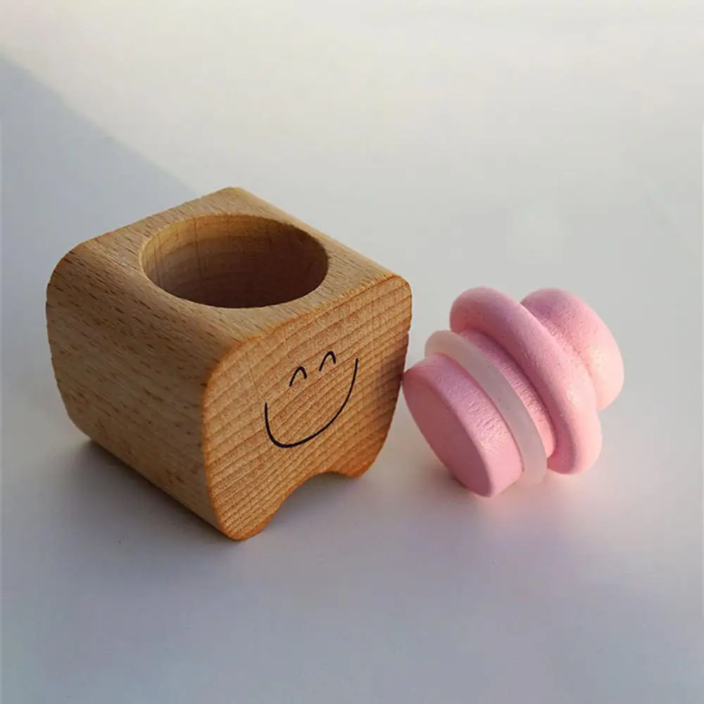 Wooden Storage Box Smiley Face Baby Teeth Box Baby Milk Teeth Storage Box Collect Teeth Baby Items Baby Souvenir Gifts