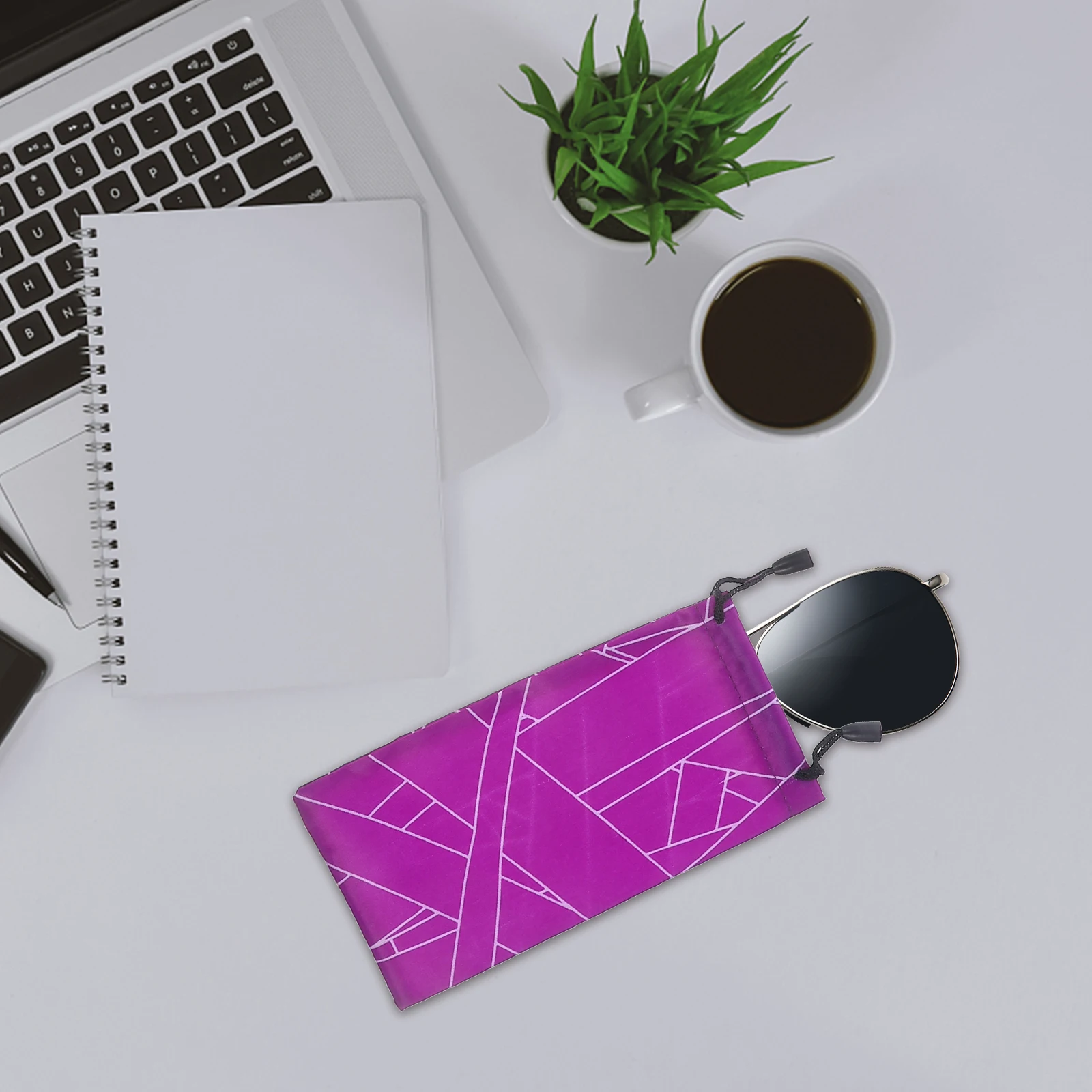 

5Pcs Drawstring Sunglasses Bags Gift Pouches Wedding Candy Favor Jewelry Holders Eyeglasses Storage Party Bags