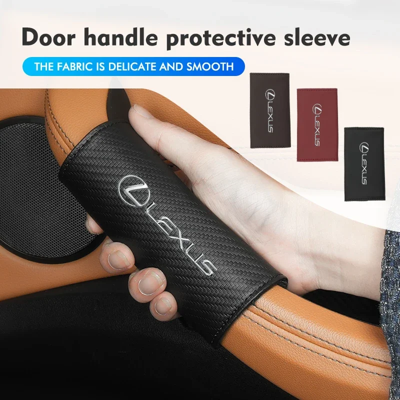 Car Door Inner Handle Anti-Wear Protector Case Accessories For Lexus GX470 LS400 LX470 LX570 RC350 UX250h ES350 RX450h