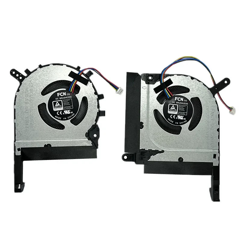 suit  for Asus Strix TUF 2 Gaming A15 FA506 FA506Q FA506QR A17 FA706 FNCX FNCY 2021 GPU+CPU fan cooling Fan