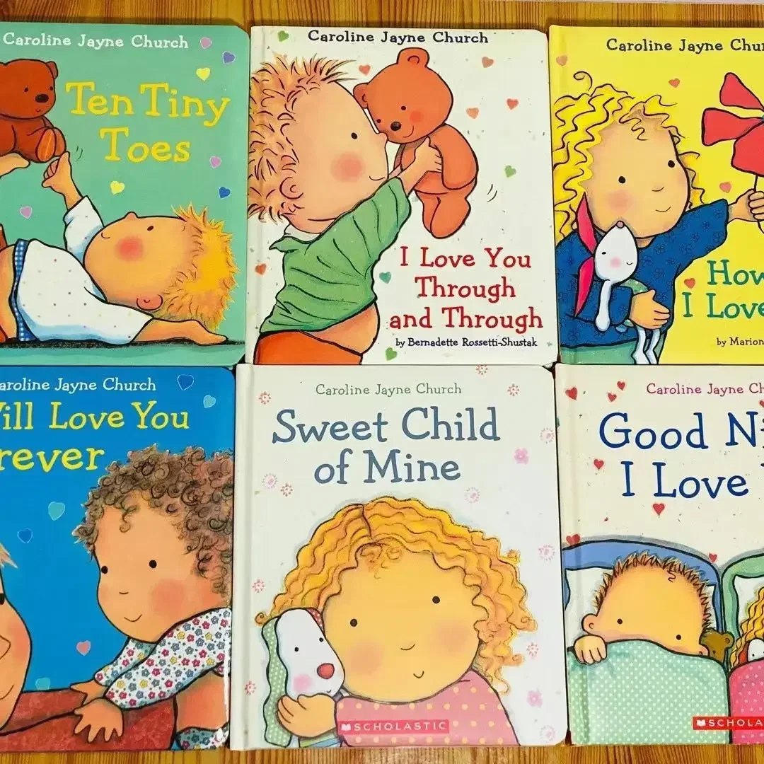 Caroline Jayne Church Children's Books on Emotions&Feelings Kids Learning Enlightenment Picture Book Early Education Story BookB