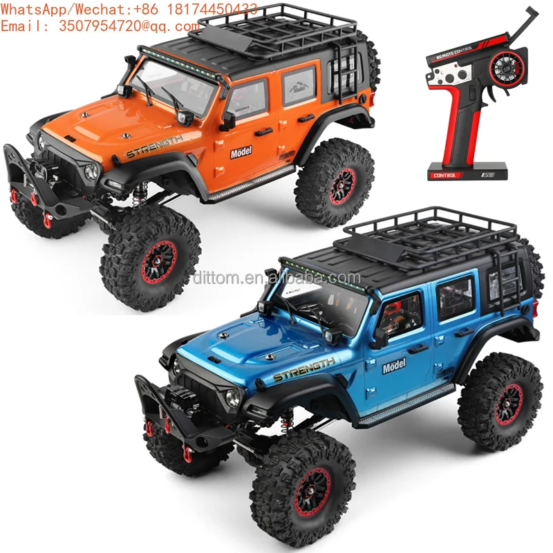 

WLtoys 104010 1/10 Electric 4WD Climbing Racing Vehicle 2.4G RC Off-road Car With Cool Lights