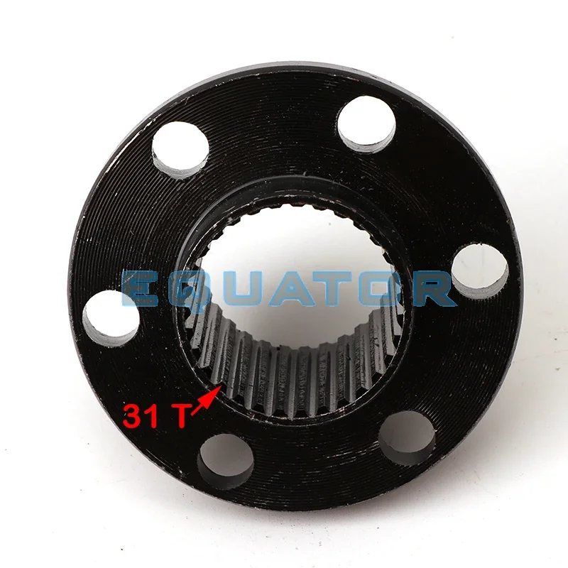 6 holes 31/32 Teeth 30mm Rear Brake Disc Sprocket Hub Fit for Buggy China Quad Bike 50cc 110cc 150cc 200cc Cargo ATV Go kart