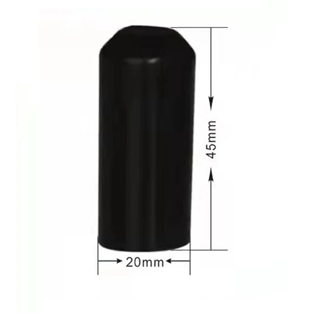 Heat Shrink Tubes Warm Shrink End Cap 10pcs 15KV/mm Polyolefin Waterproof For Typical Telecom For Power Cables