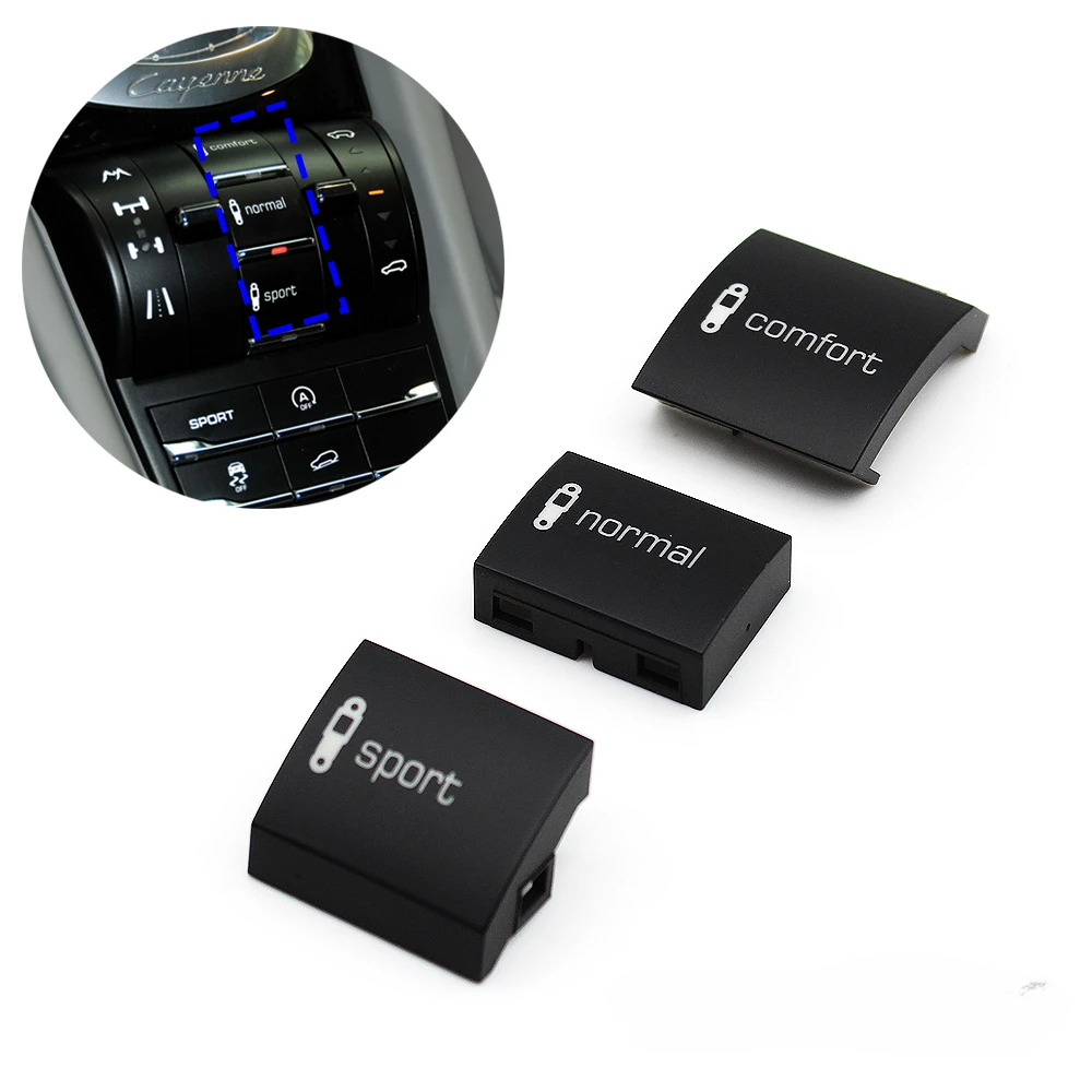 For Porsche Cayenne 7P5 Car Center Console Suspension Mode Comfort Normal Switch Sports Button 2010-2014 7P5927521