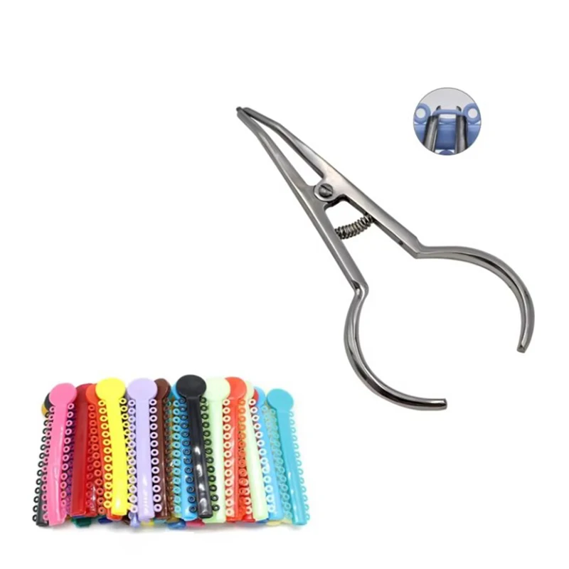 

Ортодонтические щипцы для установки сепараторов, эластичные резиновые ленты, стоматологические принадлежности из нержавеющей стали, материалы и расходные материалы