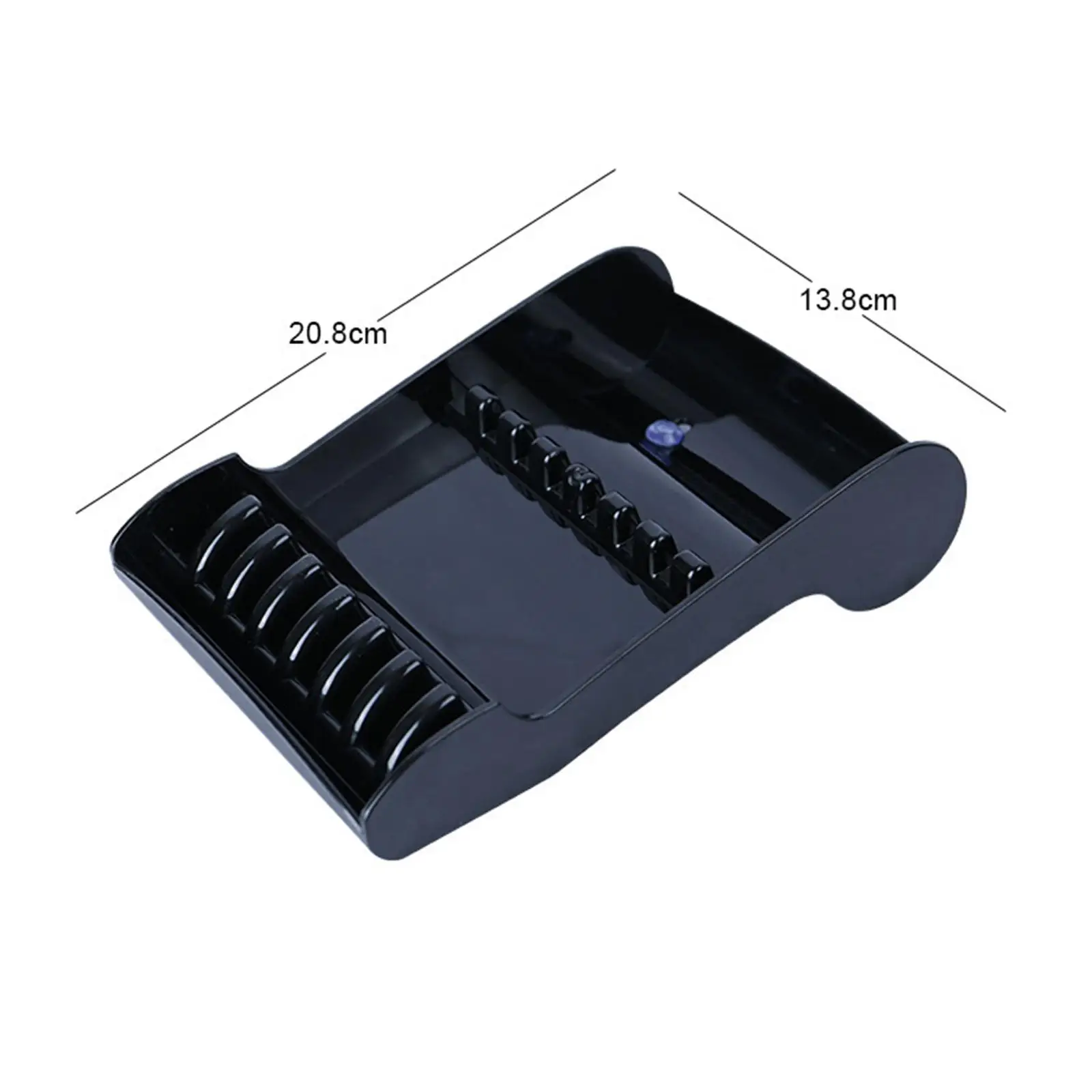 Barbershop Scissor Storage Tray Holder Stand for Salon Hair Stylist Non Slip Rack PP Material Display Shelf for Tools