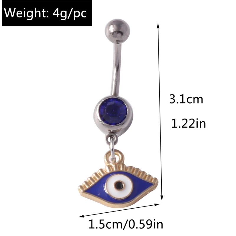 Mode Obst Kirsche Bauchnabel Ringe Sexy Nabel Ringe Bauch Piercing Körper Schmuck für Frauen Mädchen Party Urlaub Schmuck Geschenke – Detail 26