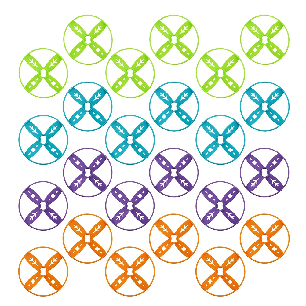 40 قطعة مجموعة مكملات الأقراص الطائرة المحمولة باليد تعمل باليد في الهواء الطلق الملونة القذف للأطفال البالغين سعة كبيرة بركة