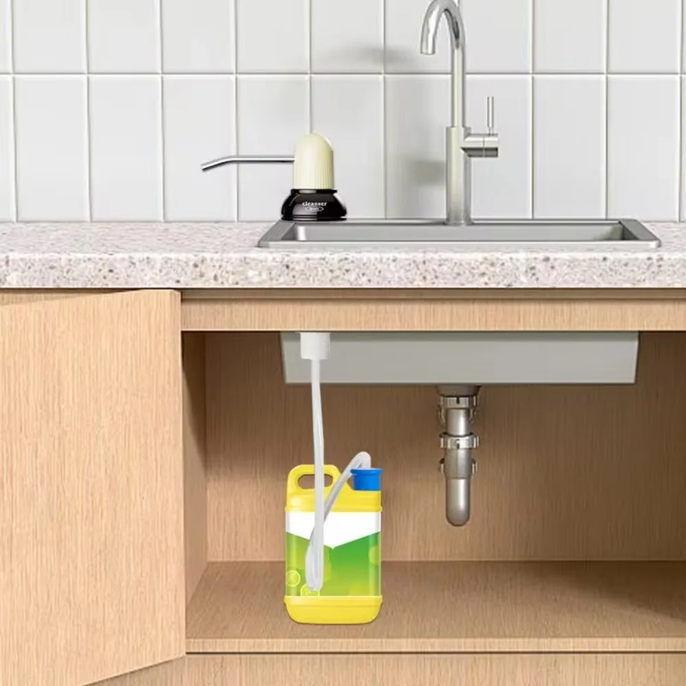 Pump Head Kitchen Sink Soap Dispenser Outlet Head Extender Hand Pressure Soap Sink Soap Dispenser Pump Kit Kitchen Sink