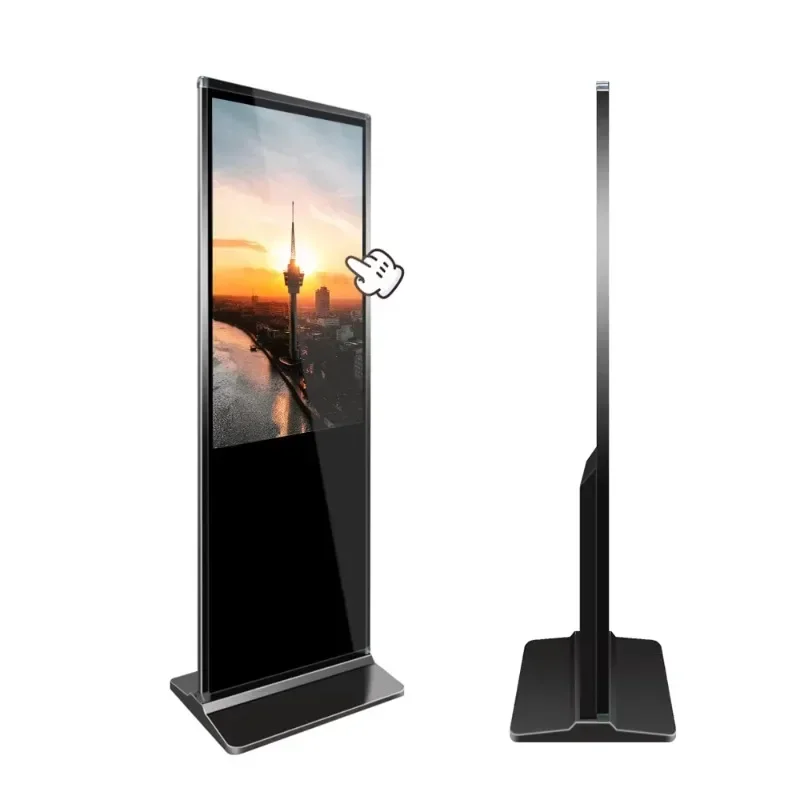 

Indoor Floor Standing Bracket LCD Touch Screen Information Kiosk