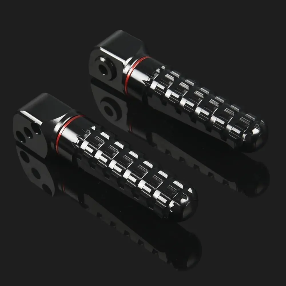 Motorcycle Accessories Rear Footrests Foot Pegs For z900rs 2018-2025 2019 2020 2023 2024 (Black)