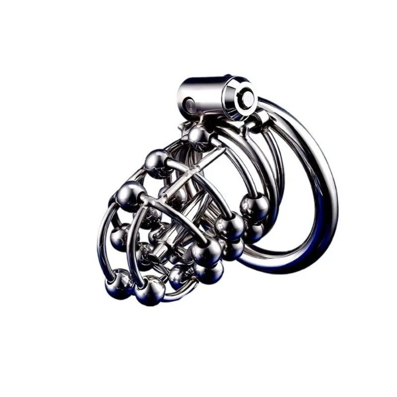 Stainless Steel Chastity Cage Male Chastity Device Sissy Cock Cage With Chastity Belt Cock Ring BDSM Sex Toys For Men Gay
