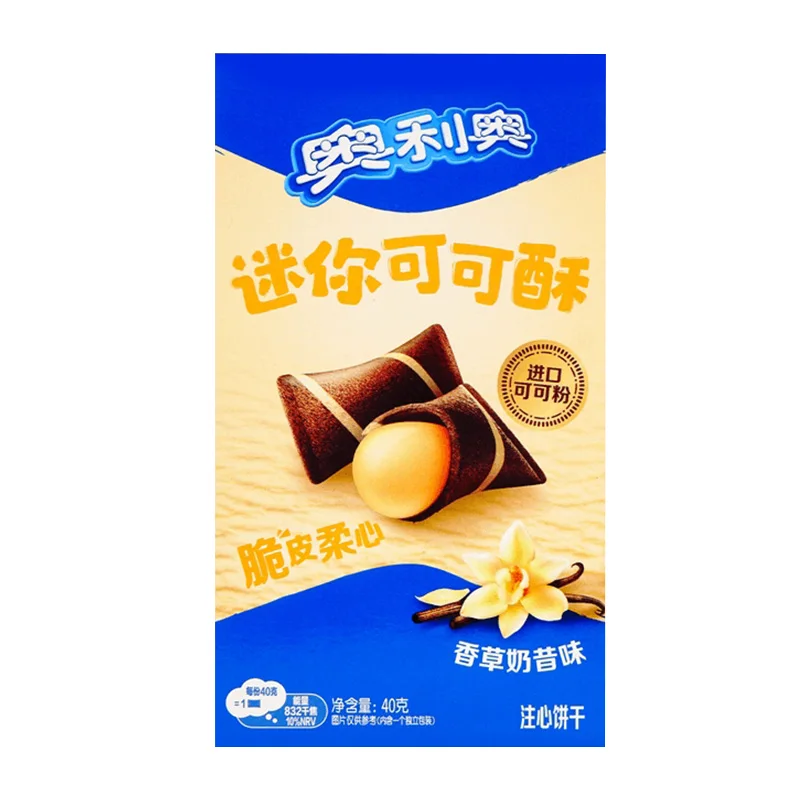 4 упаковки мини-какао-кондитерских изделий Oreo 1,41 унции (40 г)