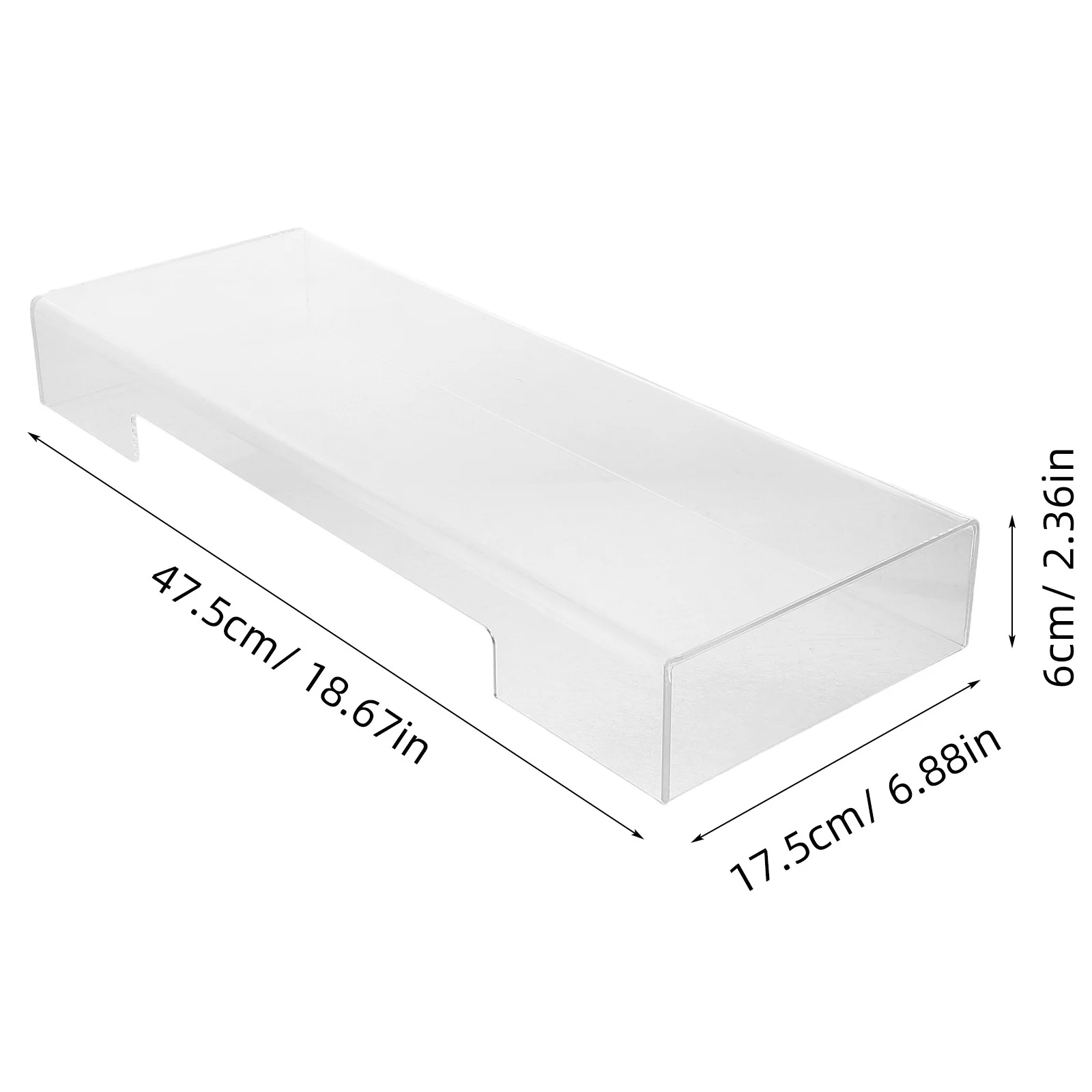 あらゆるタイプのキーボードに対応するアクリル製キーボード保護ケース クリアカバー 毎日の使用に掃除の手間を軽減