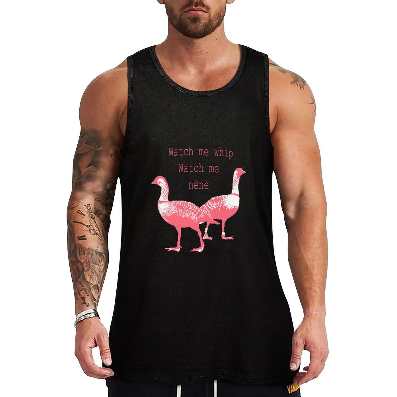 Watch me whip, watch me nēnē Tank Top Man clothes for gym anime clothes t-shirts man clothes for men