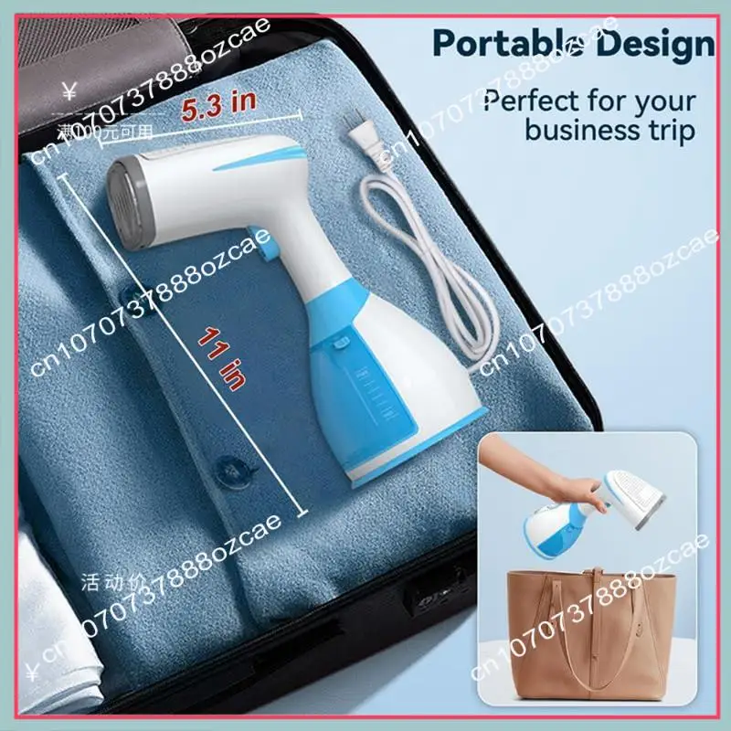 ماكينة كي بالبخار المحمولة بقابس الاتحاد الأوروبي A26P، مكواة بخار الملابس الكل في واحد للاستخدام المنزلي