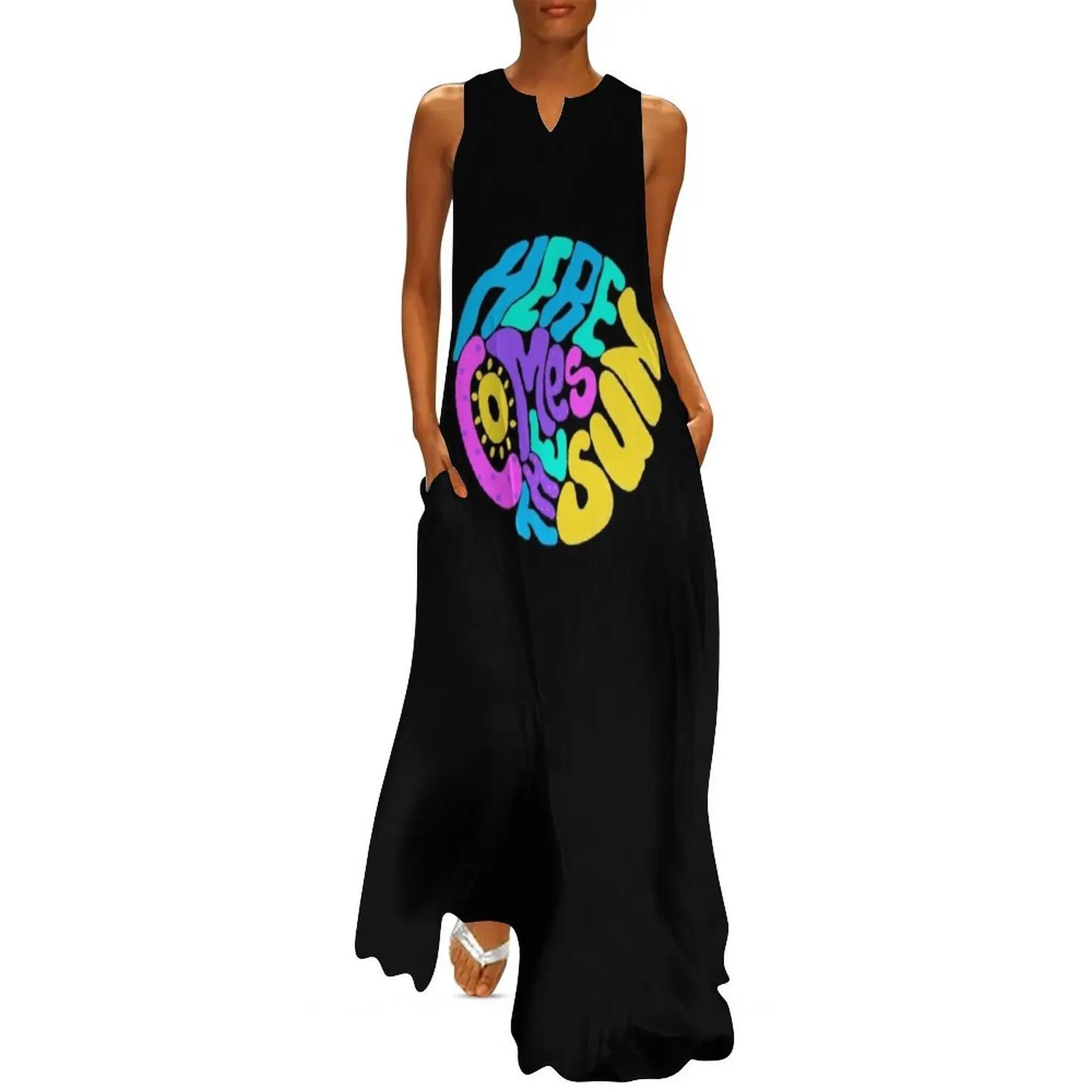 

Here comes the sun. Summer season design Long Dress Women dresses summer wedding guest dress 2025 summer clothes for women