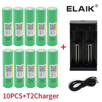 100% New original 3.7V 18650 Battery 2500mah 25R 2500mah 20A battery scrap lithium battery screwdriver flashlight