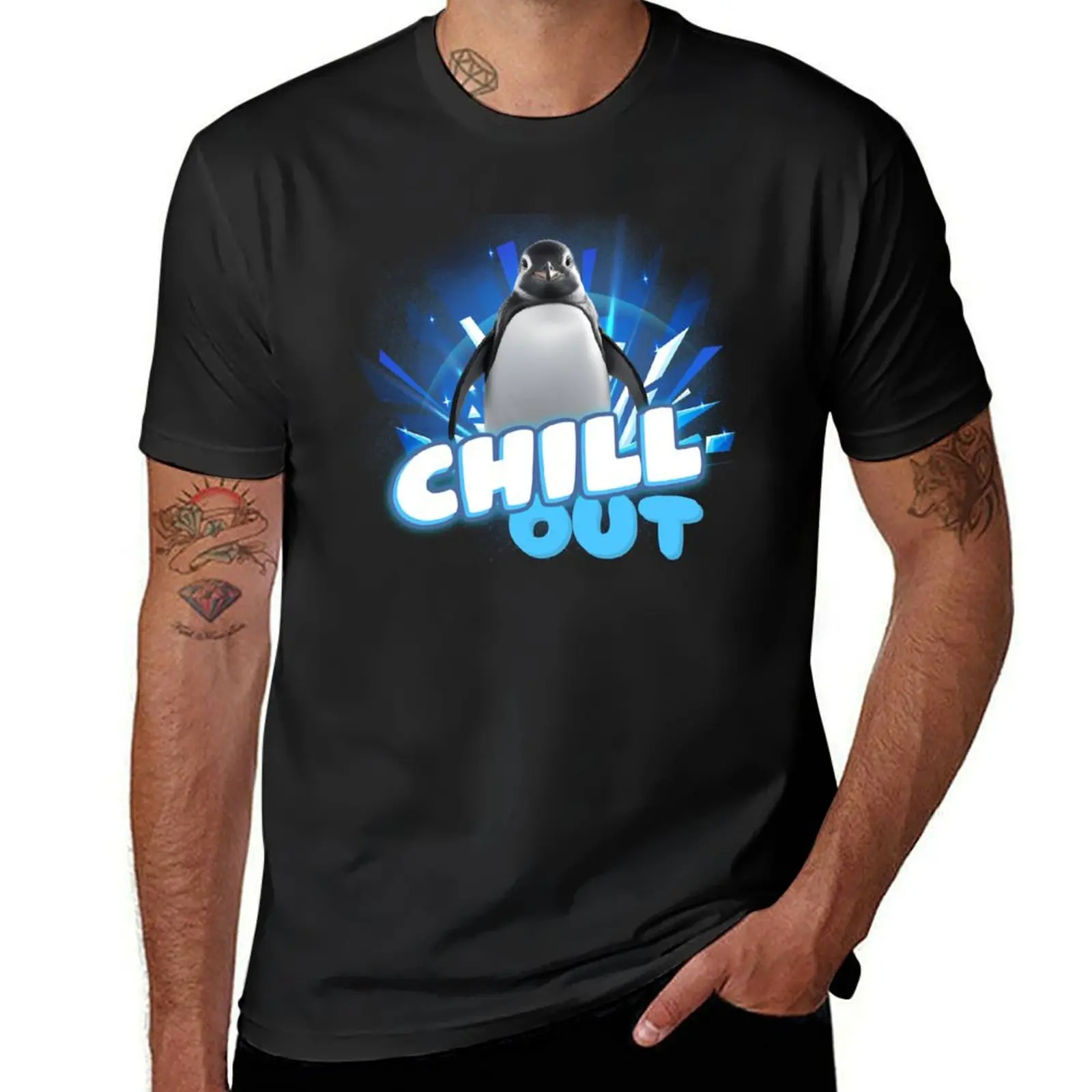 

Chill Out T-Shirt korean fashion tops hippie clothes mens graphic t-shirts