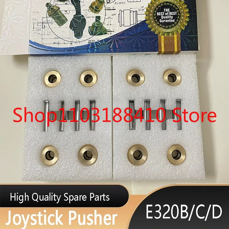 

4 PCS 8 PCS High Quality E320B E320B E320D Excavator Joystick Pusher 096-1628 0961628 Handle Bullet Head