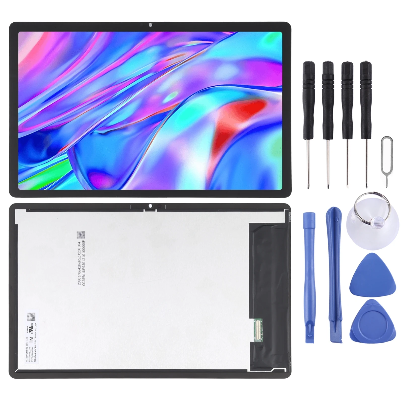 LCD Screen for Lenovo Xiaoxin Pad 10.6 inch Tablet Protective 2022 / TB-128FU with Digitizer Full Assembly Repair Parts