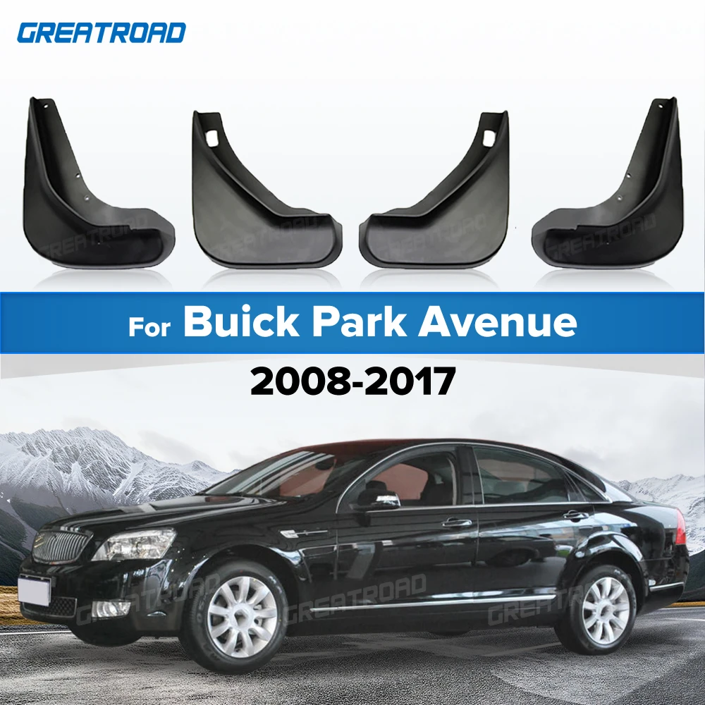 Mud Flaps For Buick Park Avenue 2008-2017 2012 2013 2014 2015 2016 Mudflaps Fender Splash Guards Mudguards car Accessories