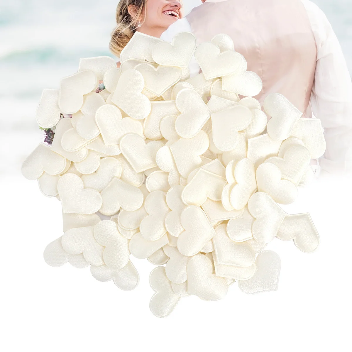 

600Pcs Artificial Sponge Hearts Wedding Confetti Table Decoration Romantic Heart Petals for Engagement Party Supplies
