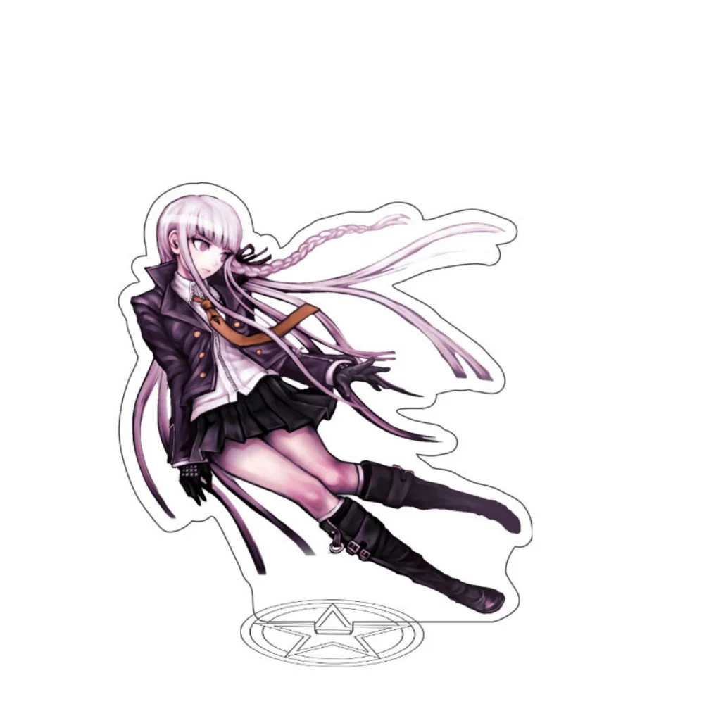 15CM Hot Anime Spiel Danganronpa V3 Acryl Stand Modell Cosplay Charaktere Ornament Zubehör Waren Sammlung Geschenke