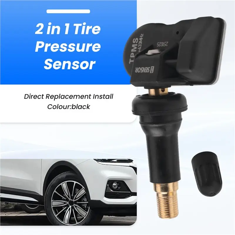 Reliable-8Pcs Programmable MX Sensor 315MHZ+433Mhz 2 In 1 TPMS Tire Pressure Sensor Monitor For Autel Tool TS408 TS508 ITS600