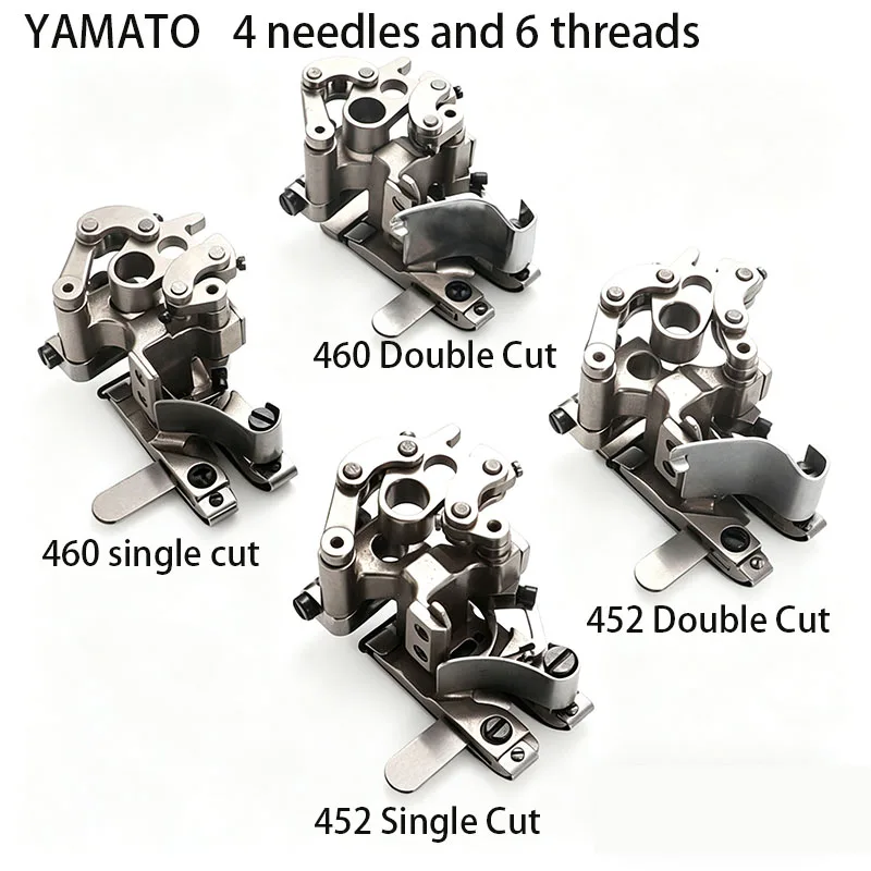 

YAMATO FD452 FD460 4 Needles 6 Threads Presser Foot Single/Double Cut Interlock Sewing Machine Spare Parts Original quality