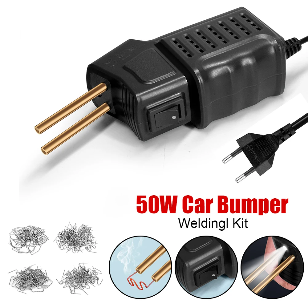 

Bumper Repair Kit Car Bumper Repair Welding Gun 110V 220V 50W Garage Tools Hot Stapler Plastic Welding Machine