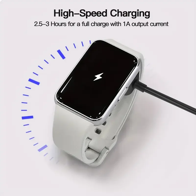 Charging Cable with USB/Type C for Samsung Galaxy Fit 3(SM-R390)Smartwatch,Including a Dock Adapter,Measuring 100CM/39.37 Inches image 4