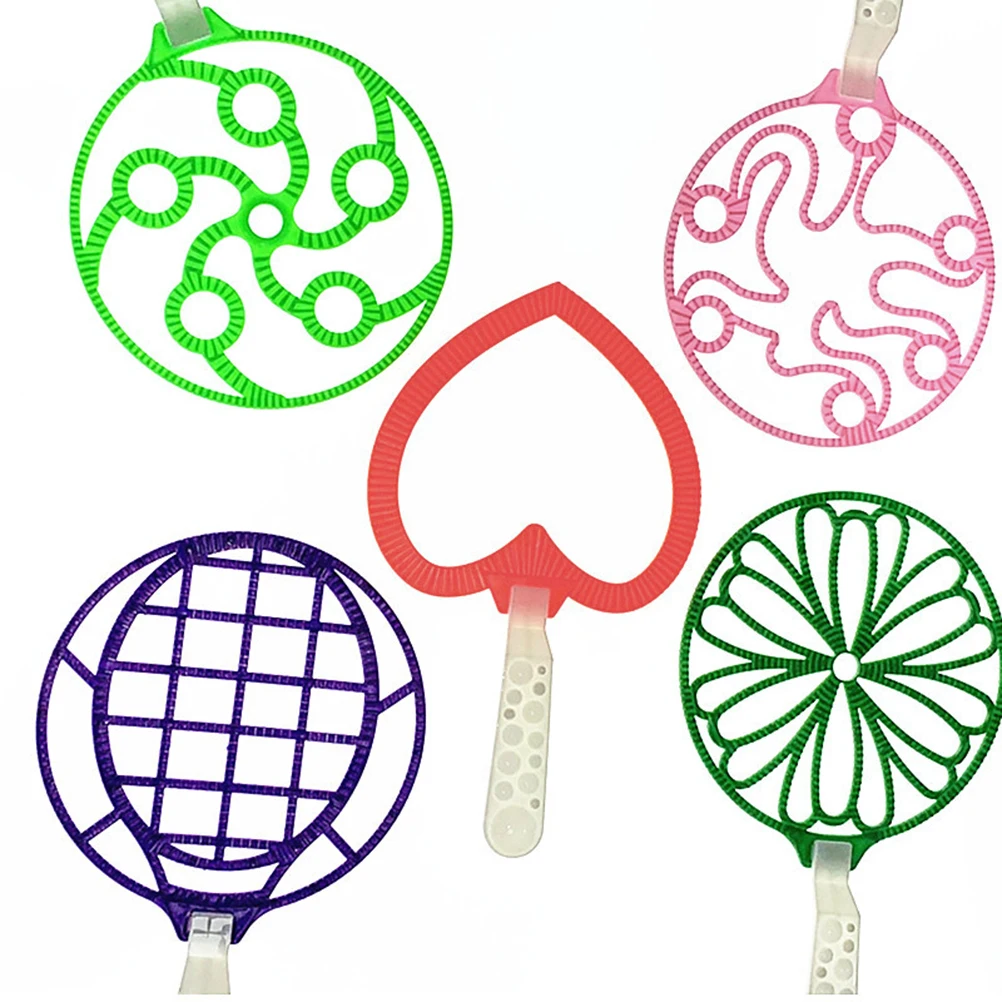 Soplador de burbujas para niños al aire libre, juego de burbujas gigantes Jumbo, anillo de burbuja grande creativo, juguetes para hacer burbujas, varita de burbujas para
