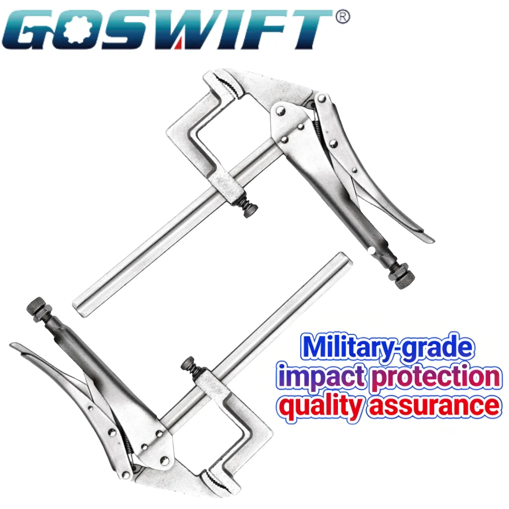 

6,96-дюймовые металлические зажимные клещи с фиксатором | Руководство по деревообработке, без использования электричества