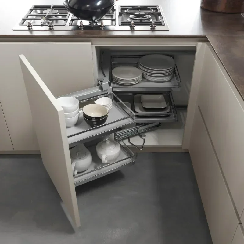 Hot Saleshot Sale Storage Cabinets Durable Artificial White Stone Kitchen Countertop Kitchen Cabinets Modern Designs Complete