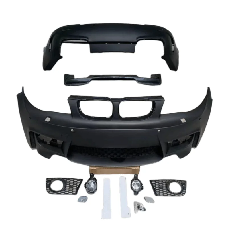 

Car Exterior Parts for BM-W 1 Series E82 E87 2008 2009 2010 2011 Upgrade 1M Style Front Rear Bumper Auto Body Kits