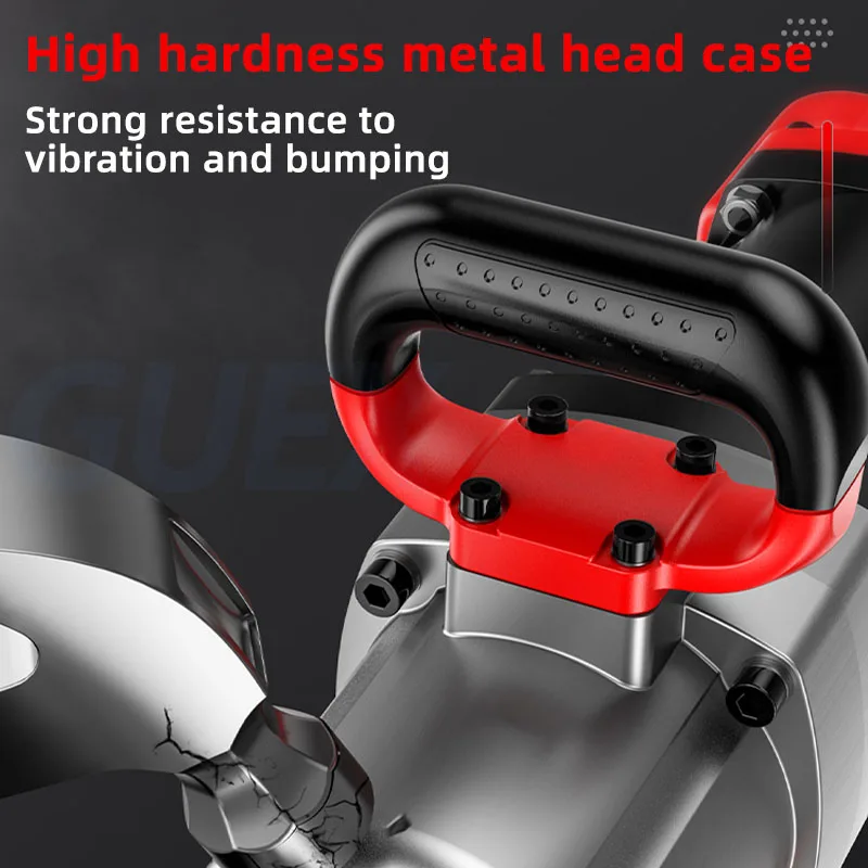 220V Electric Wrench Road Bridge Construction Screwdriver Railway Engineering Vehicle Auto Repair Pipeline Impact Wrench 1800W