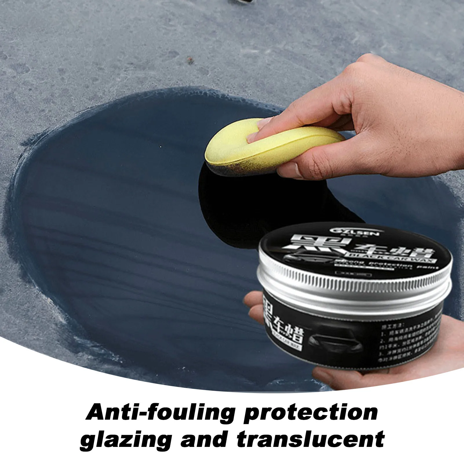 Black Wax Black Car Special Polishing Wax Anti-splashing Gold Zun Coating Black Wax Black Gold Car Brazil Wax