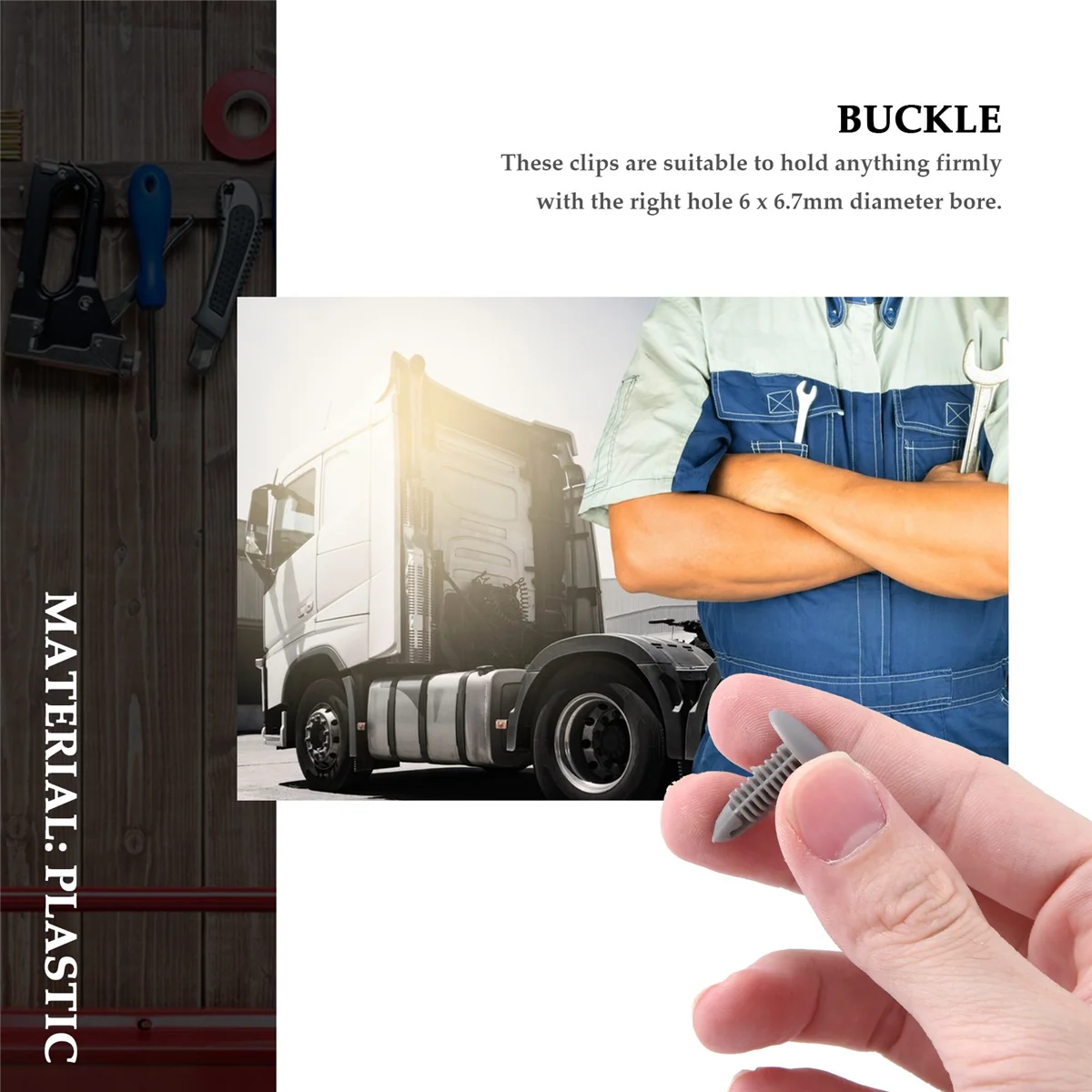 30 шт., пластиковые крепежные винты для крыльев