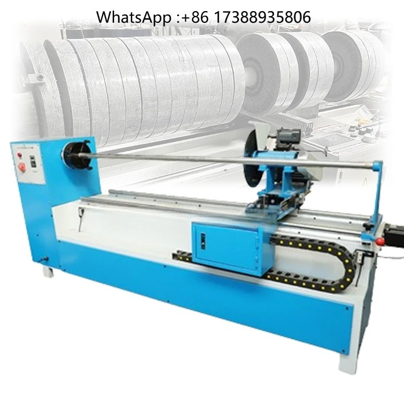 Paper And Fabric Roll Cutting Machine Cloth Rolls Cutting Machine Rewinding Slitting Automatic Non Woven Strip Cutting Machine