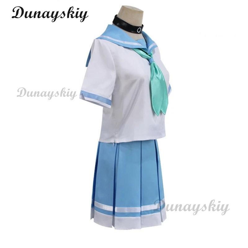 Аниме хибайк! Костюм для косплея Euphonium Liz Und Ein Blauer отогнутый касаки Nozomi Mizore, школьная форма Jk, Женский костюм для кампуса