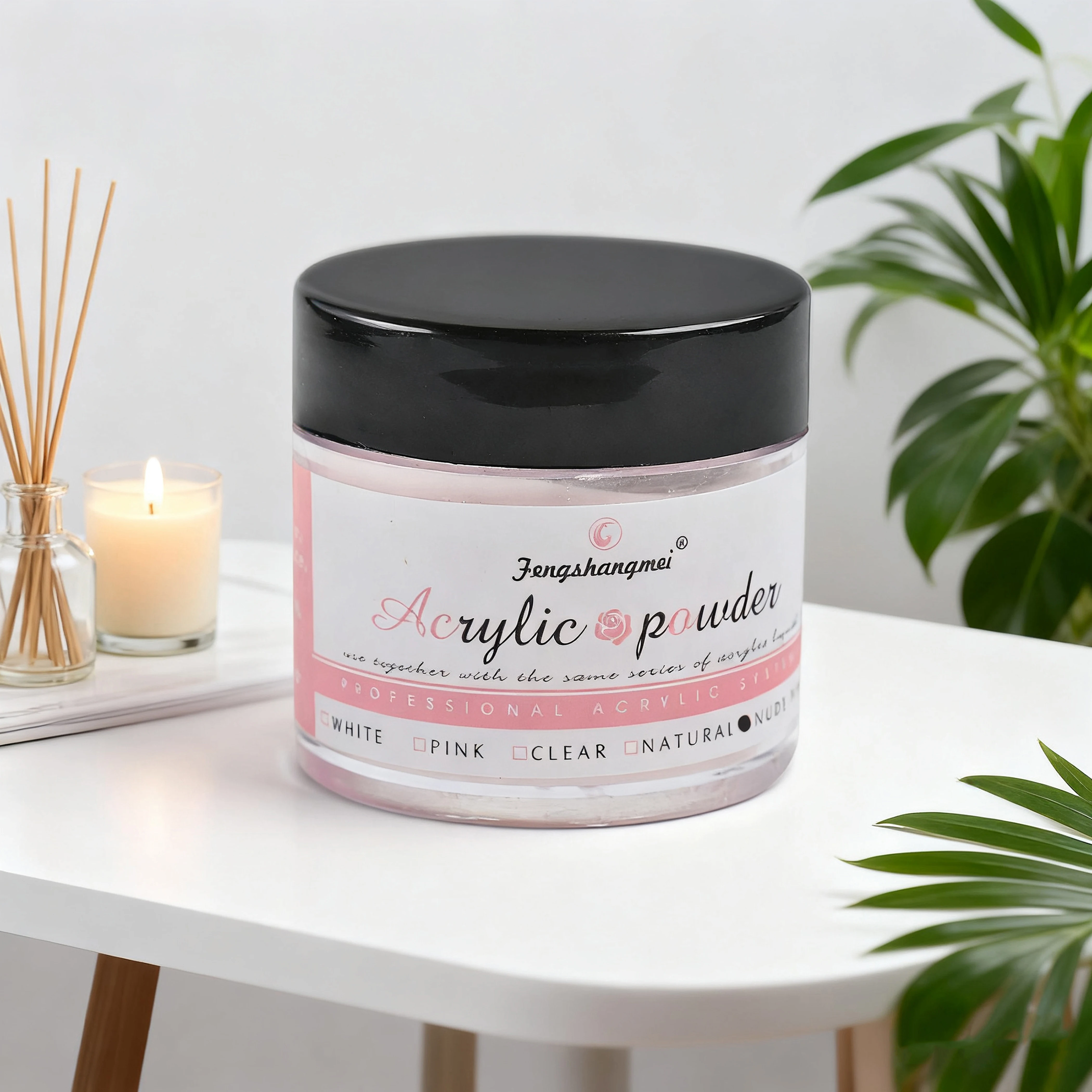 Poudre acrylique pour Nail Art, 120g, 4 couleurs, inodore, Non toxique, mélange facile, aucune lampe à ongles nécessaire pour les ongles, longue durée, qualité de Salon, bricolage