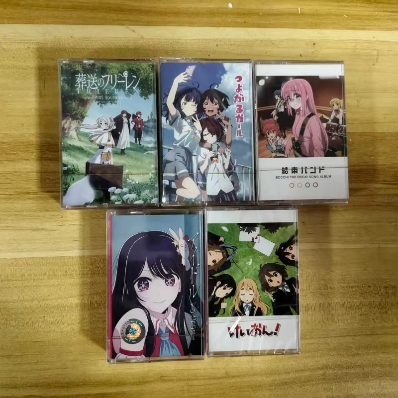 Cartoon Music Tape Cosplay Cassettes Soundtracks Box Walkman Tape Party Music Christmas Gifts