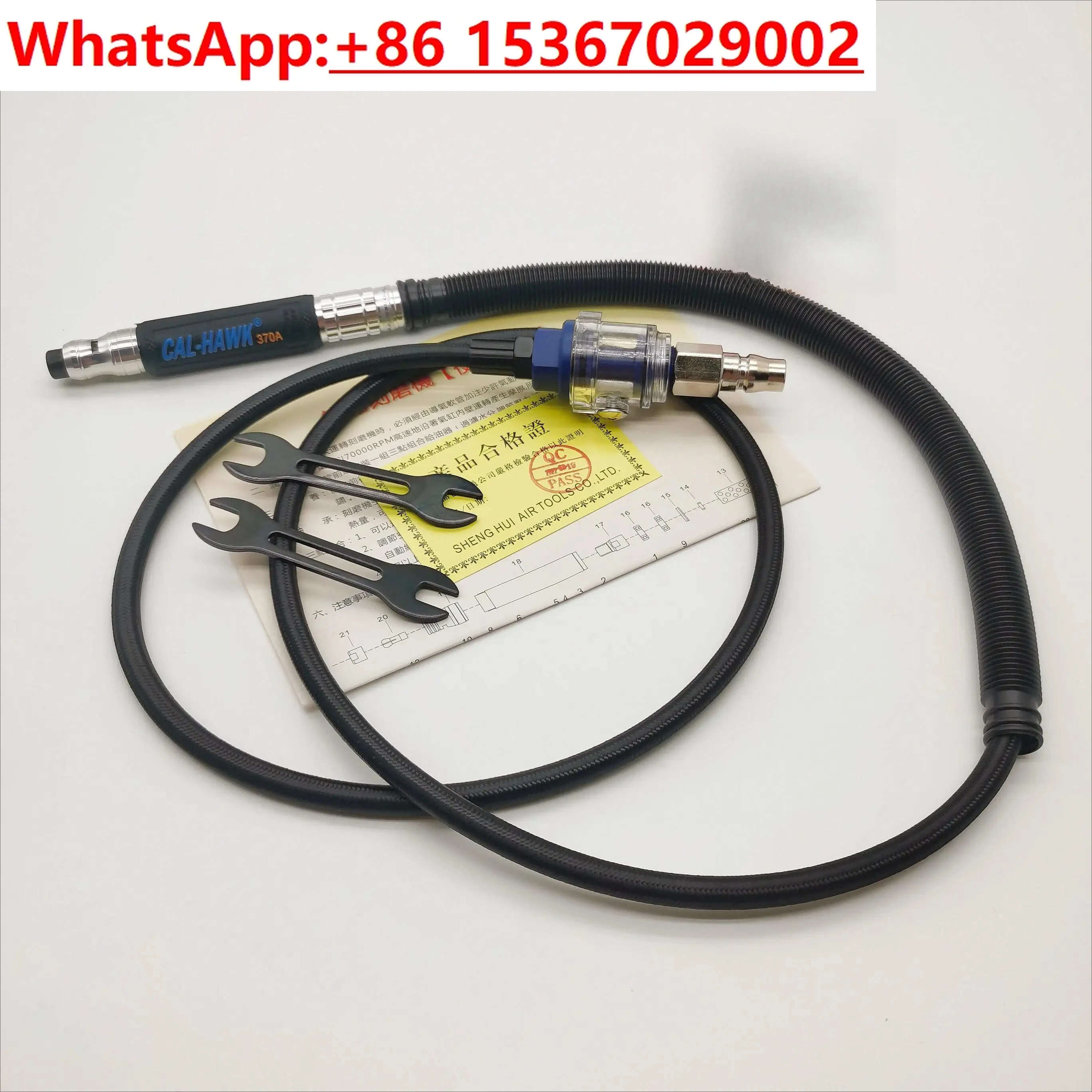 

Taiwan Black Hawk Adjustable Speed Pneumatic Grinding Machine CAL-HAWK 370A Pneumatic Rotary Engraving Pen Wind Grinding Pen